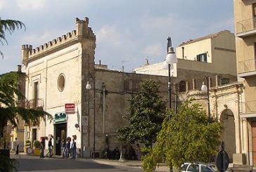 Castello di Monte: bella scoperta nel cortile.