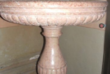 Acquasantiera Abbazia ora a Matera