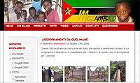 Screenshot MissioneMozambico.org