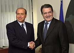 Prodi e Berlusconi