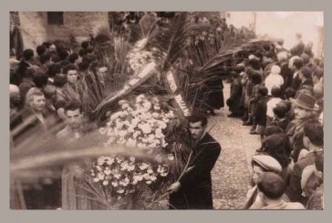 Montescaglioso, dicembre 1949, funerali di Giuseppe Novello