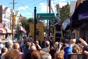 Montescaglioso street …a Paterson, in New Jersey