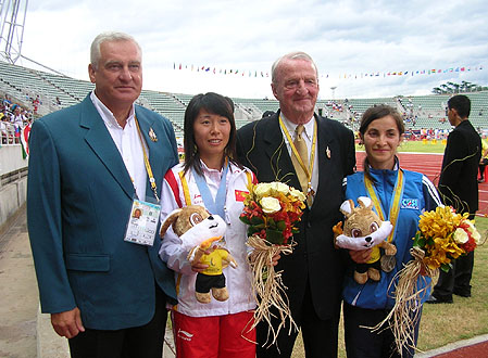 Lidia sul Podio di Bangkok 2007
