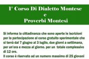 1° corso di dialetto e proverbi montesi