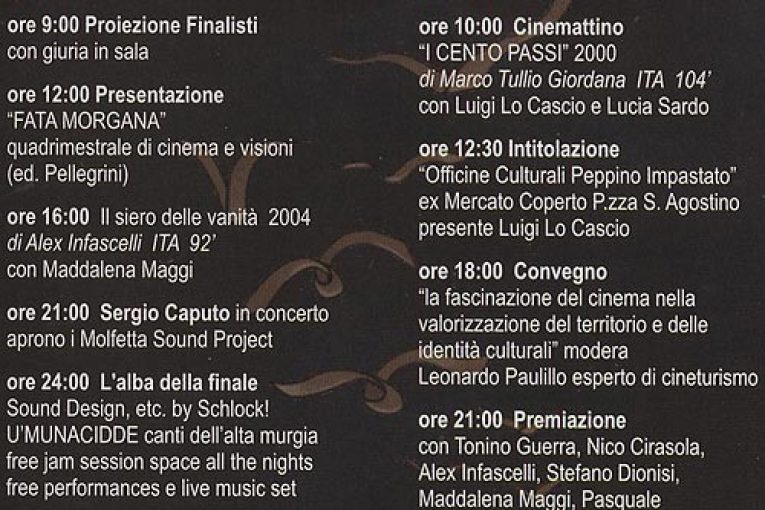 Murgia Film Festival – a Gravina fino all’8 Luglio