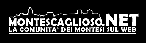 logo Montescaglioso.net per magliette