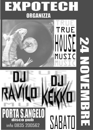 True House Music – 24 Novembre, S.Angelo Disco Pub