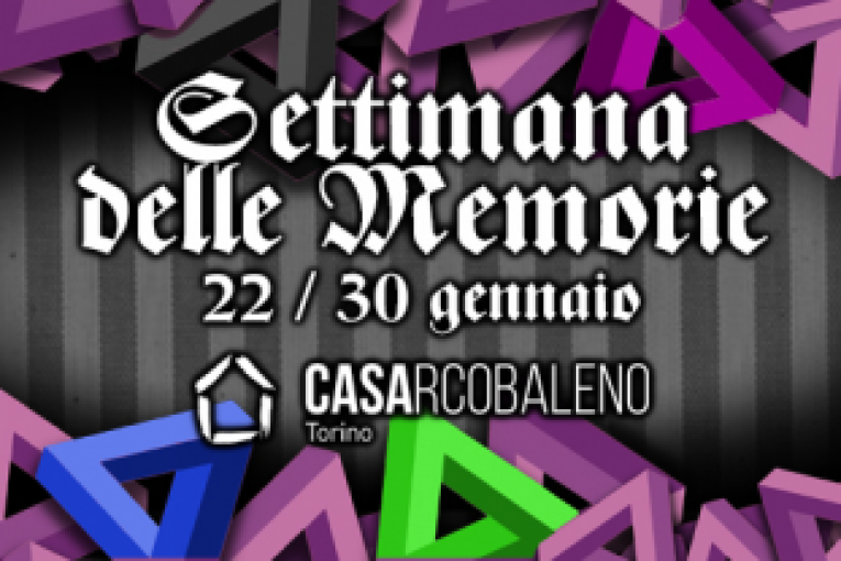 Per la settimana delle memorie