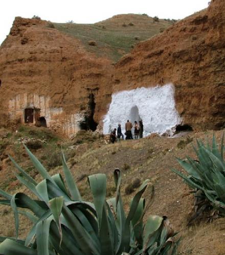 Beas (Andalusia): abitazioni rupestri