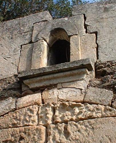 Cripta del Paritiello: particolare