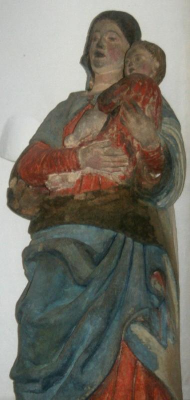 Pomarico, Chiesa Madre: statua della Madonna anticamente conservata a S. Maria del Piano. 