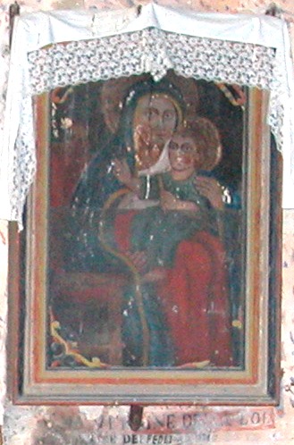 Madonna della Murgia: affresco