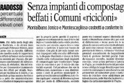 Beffa per i comuni ricicloni