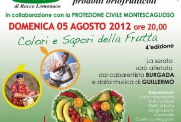 colori e sapori della frutta