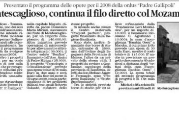 Programma 2008 Mozambico