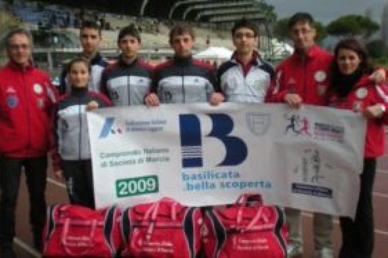 DUE TEAM DI MONTESCAGLIOSO AL CAMPIONATO ITALIANO DI MARCIA
