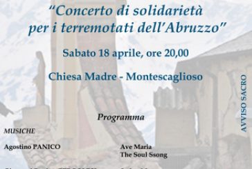 Concerto di solidarietà per i terremotati dell’abruzzo