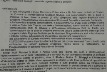 Richiesta consiglio comunale aperto urgente