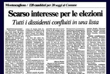 6 MAGGIO: DISSIDENTI IN LISTA