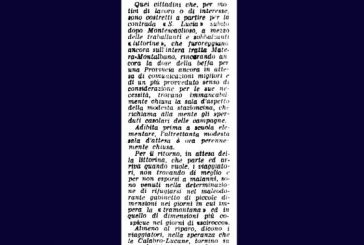 12 NOVEMBRE: “TRENINO TURISTICO”!