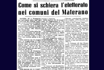 19 MAGGIO: SCHIERAMENTI