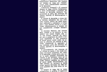 1° DICEMBRE: AMPLIAMENTO CIRCOSCRIZIONE