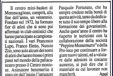 20 OTTOBRE: CENTRO MINI-BASKET