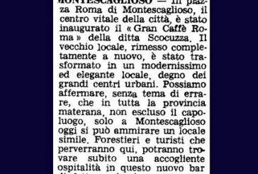 21 MAGGIO: UN BAR NEL SALOTTO DELLA CITTA’