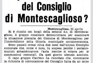 23 APRILE: CONSIGLIO COMUNALE