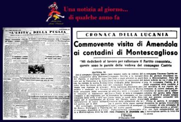 25 DICEMBRE: VISITA DI AMENDOLA