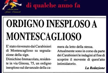 26 GIUGNO: ORDIGNO INESPLOSO