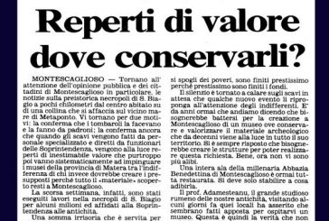 4 LUGLIO: RITROVAMENTI IMPORTANTI