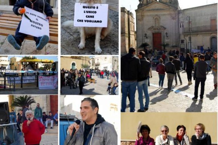 MONTESCAGLIOSO DICE “NO” AL PETROLIO – ALTRE FOTO… IN ATTESA DEL VIDEO