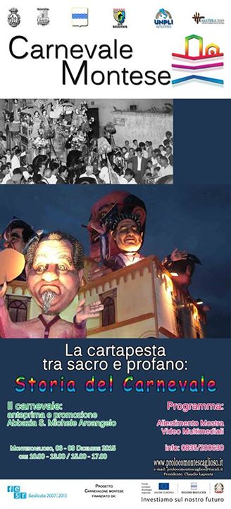 La Cartapesta tra Sacro e Profano, Storia del Carnevale Montese