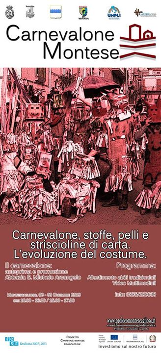 Carnevalone, Stoffe, Pelli e Striscioline di Carta.L’evoluzione del Costume