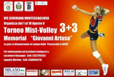 Torneo Mist-Volley 3+3 Memorial “Giovanni Artuso”