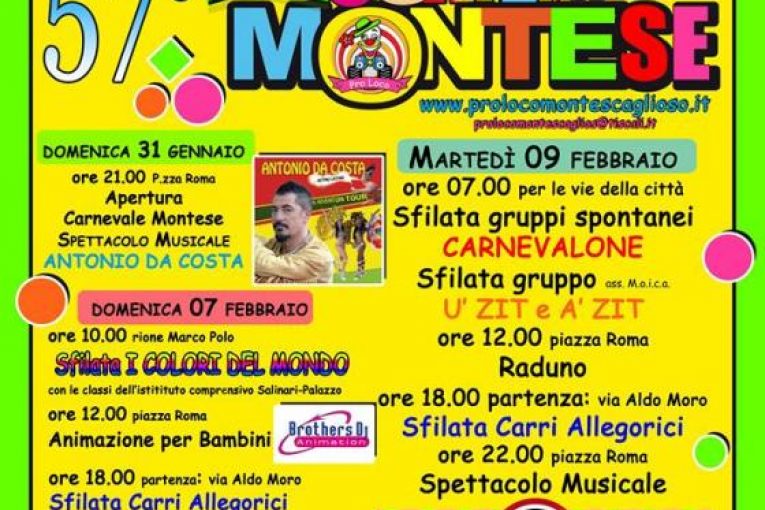 57^edizione Carnevale Montese 2016