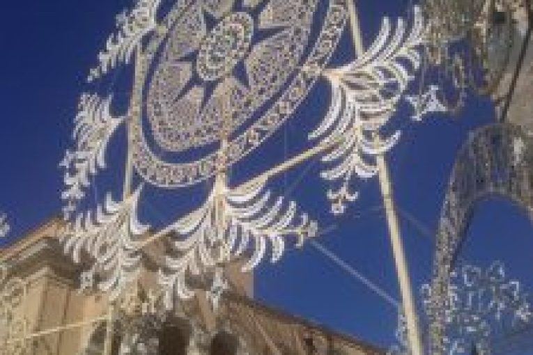 Pronte le luminarie per le festività di San Rocco a Montescaglioso