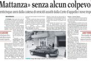 Processo sulla “faida” di Montescaglioso del 1991: assolti i dieci imputati
