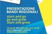 Presentati i bandi regionali  “Start and go”; “Go and growth”; “Start and growth”