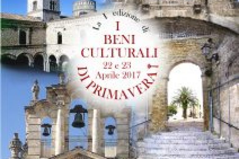 PRENDE IL VIA A MONTESCAGLIOSO IL PROGETTO «I BENI CULTURALI DI PRIMAVERA»