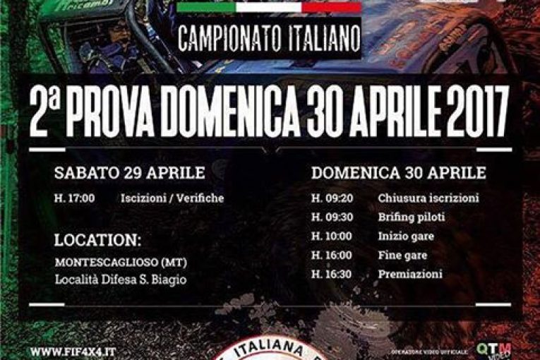 Montescaglioso, campionato Italiano Trial 4 X 4