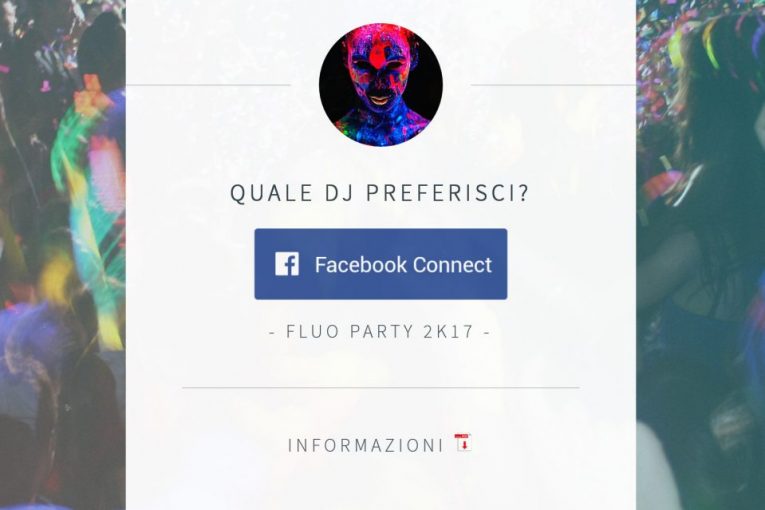 Sondaggio Fluo Party 2K17