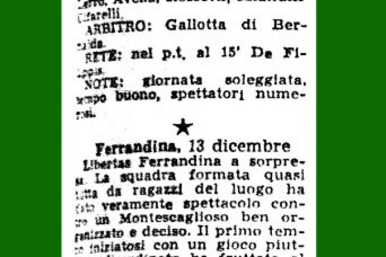 Il Ferrandina dà spettacolo