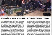 Successo a Montescaglioso per la tournèe in Basilicata per la Corale di Tavazzano
