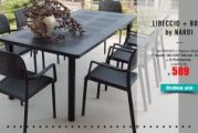 EXTRA SCONTO DEL 10% su set pranzo Libeccio NARDI da 01 Design ….