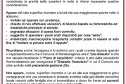 Lettera aperta al sindaco. Monteintesta