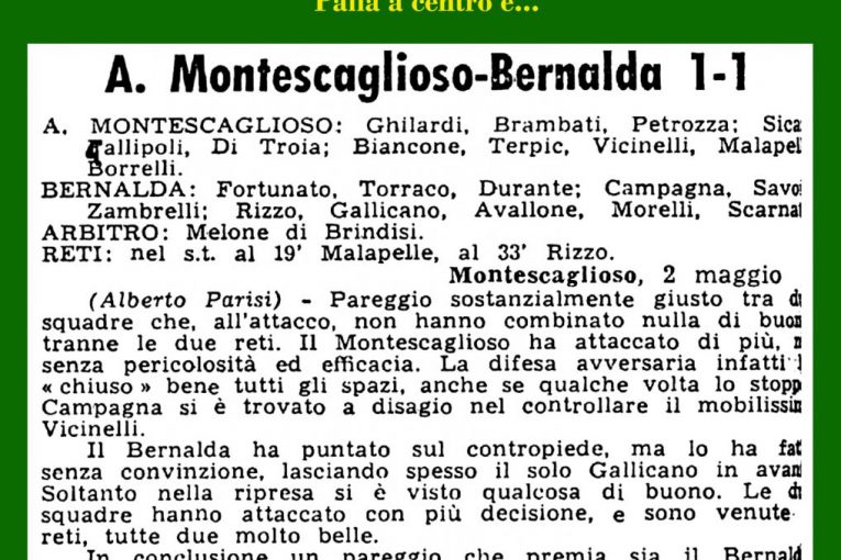 Pareggio fra due capoliste