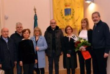 La nipote del pittore italo-argentino Tomàs Ditaranto in visita a Montescaglioso