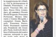 MonteInTesta su Dichiarazione Dissesto